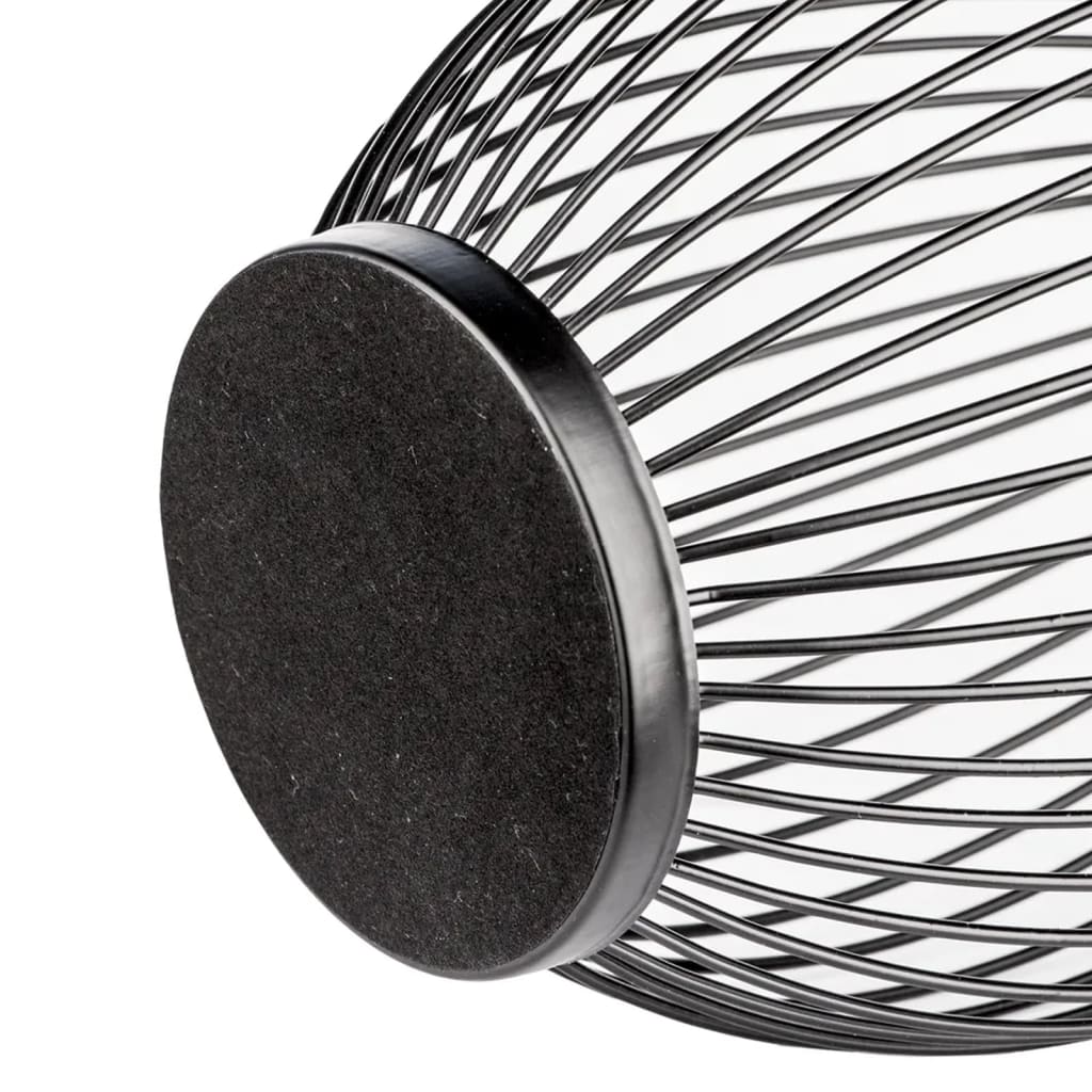 2 Pieces Candle Holder Set Black