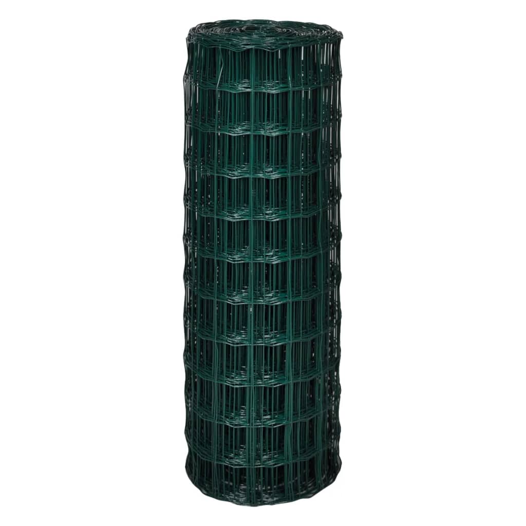 Euro Fence Steel 10x1.7 m Green