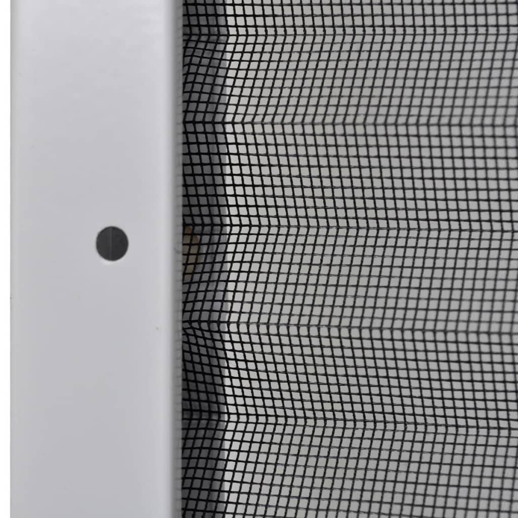 Plisse Insect Screen for Windows Aluminium 80x100 cm