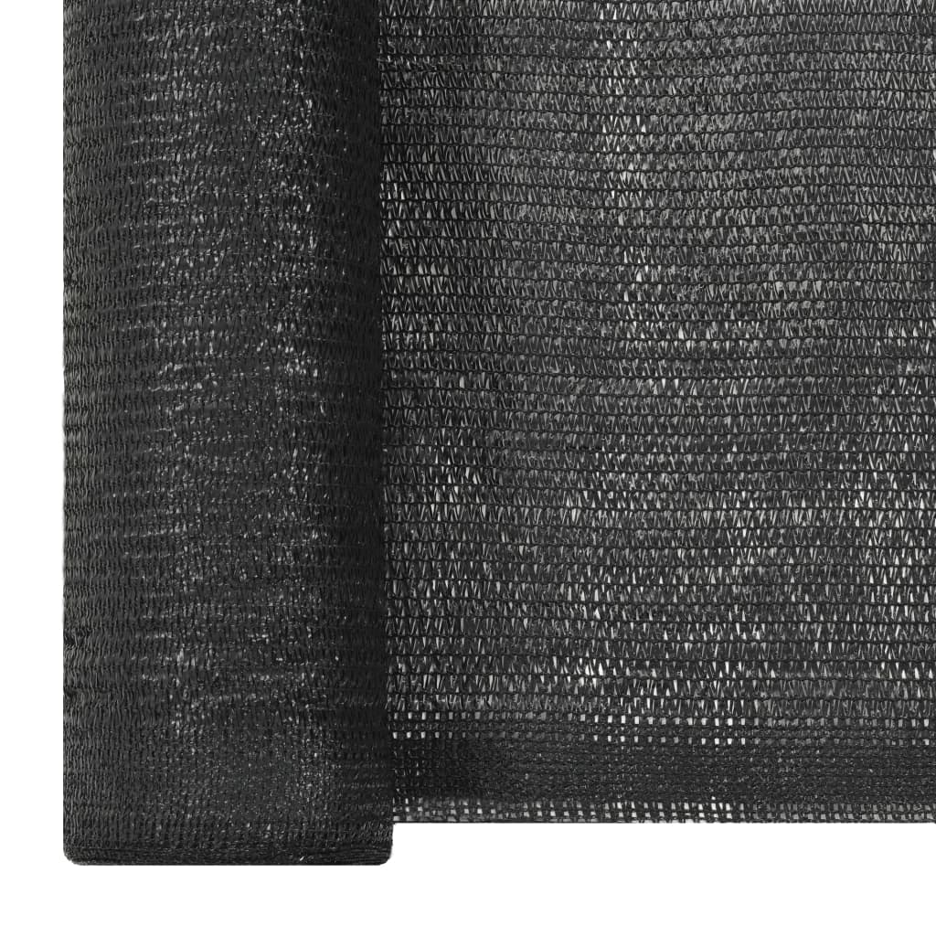 Privacy Net HDPE 1.5x25 m Black