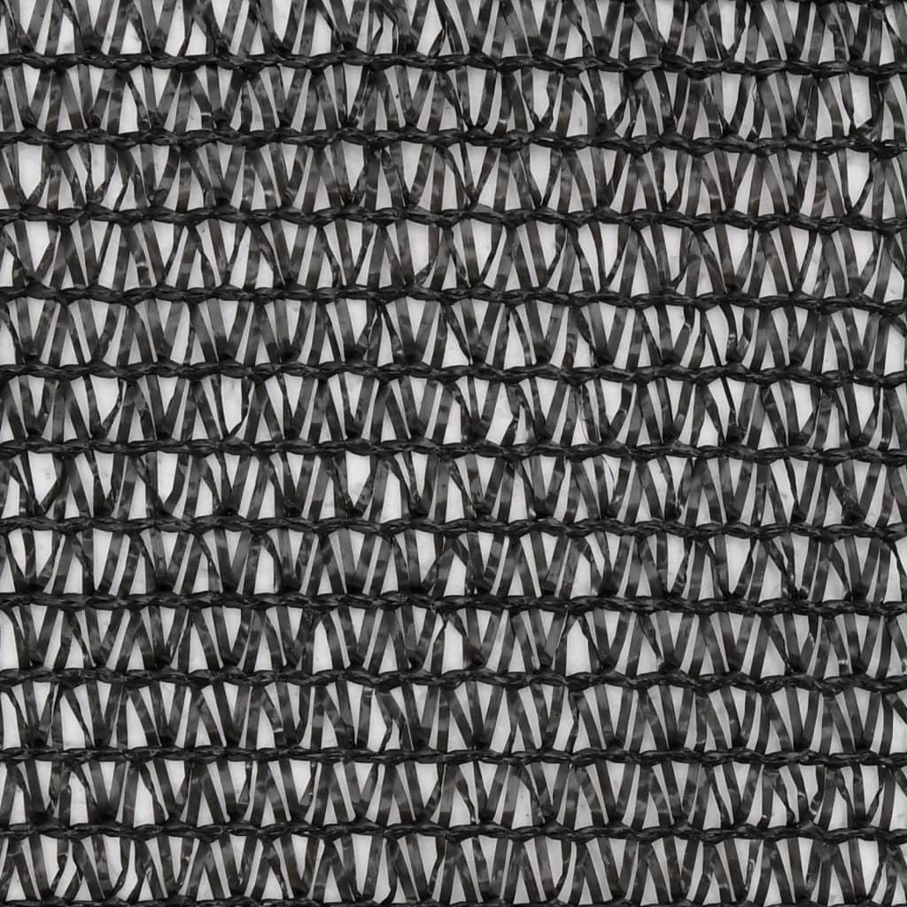 Privacy Net HDPE 1.5x25 m Black
