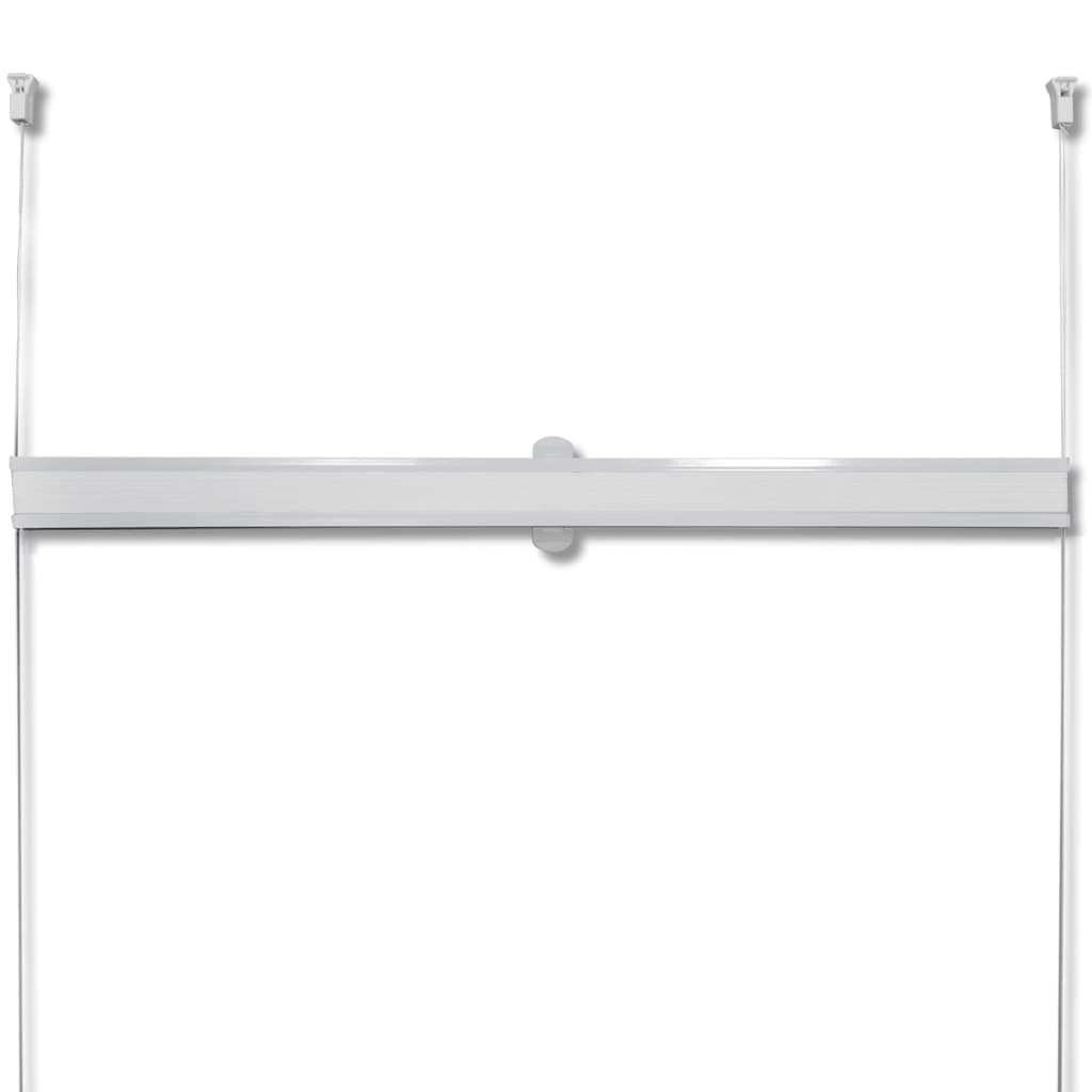 Plisse Blind 80x100cm White Pleated Blind