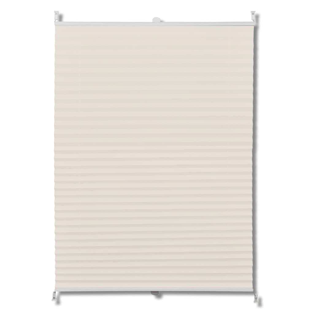 Plisse Blind 110x150cm Cream