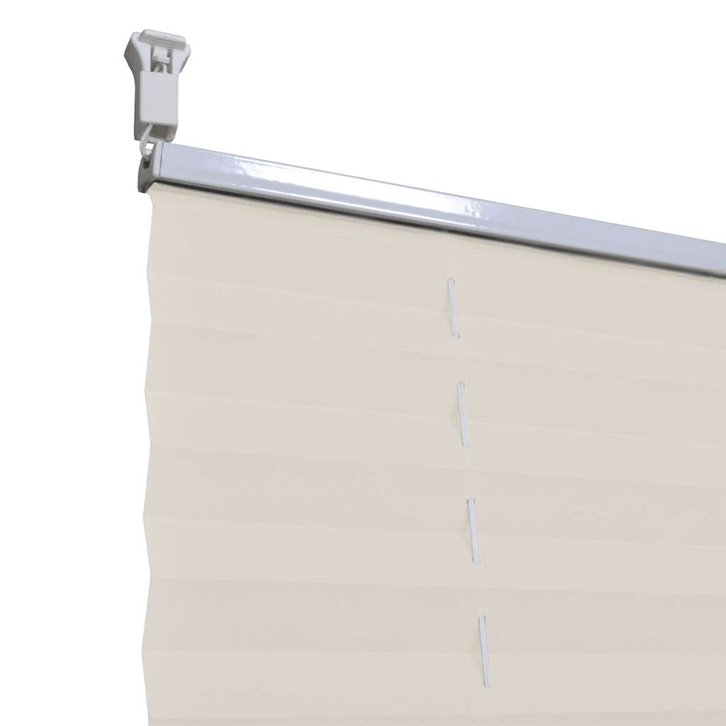 Plisse Blind 110x150cm Cream