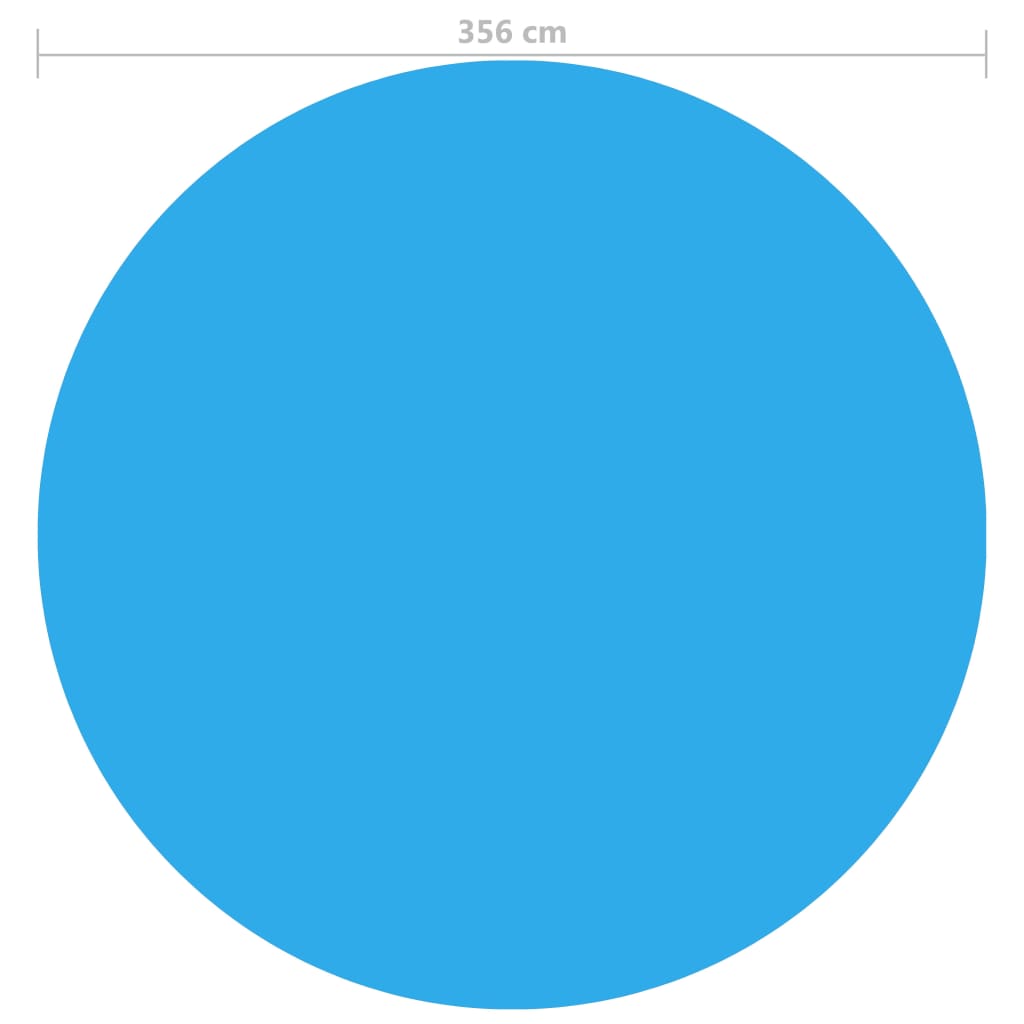 Pool Cover Blue 356 cm PE