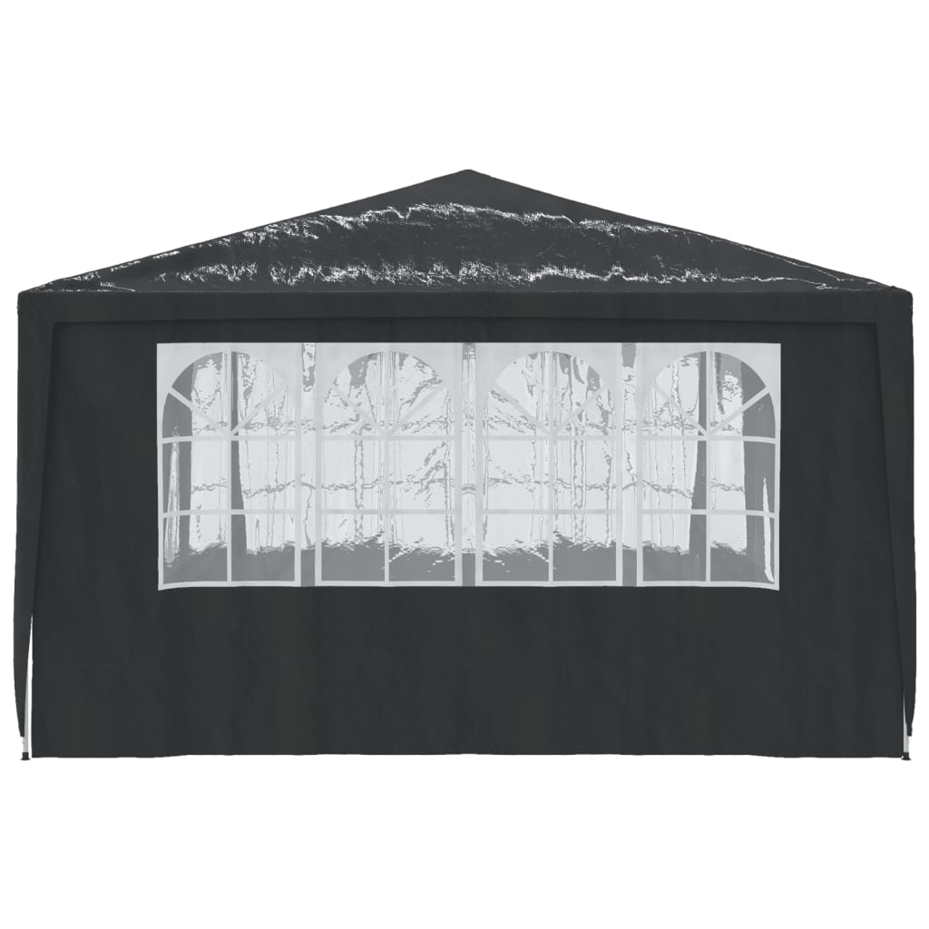 Professional Party Tent with Side Walls 4x4 m Green 90 g/m?