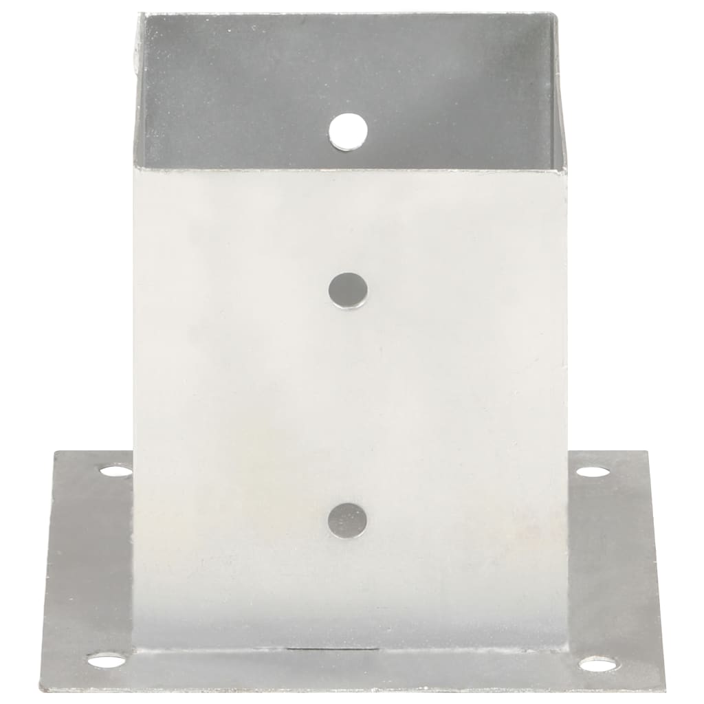 Post Anchors 4 pcs Galvanised Metal 121 mm