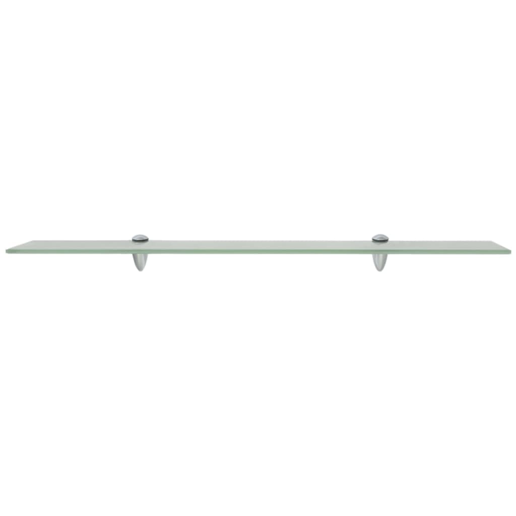 Floating Shelves 2 pcs Glass 80x20 cm 8 mm