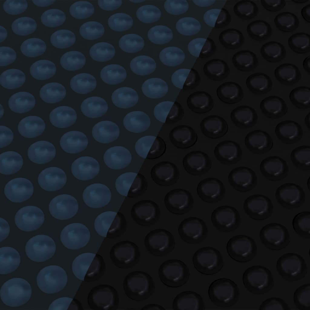 Floating PE Solar Pool Film 300x200 cm Black and Blue