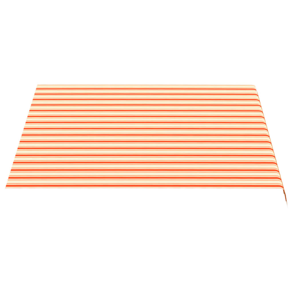 Replacement Fabric for Awning Yellow and Orange 3x2.5 m