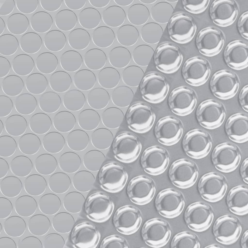 Pool Cover Silver 450x220 cm PE
