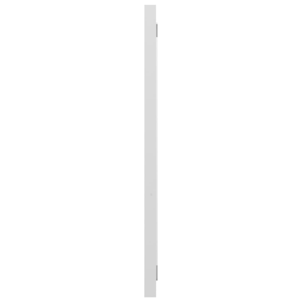2 Piece Bathroom Furniture Set High Gloss White Engineered Wood