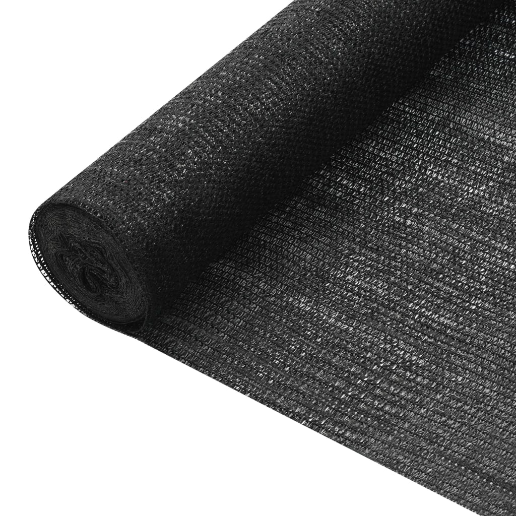Privacy Net Black 1.8x50 m HDPE 75 g/m²