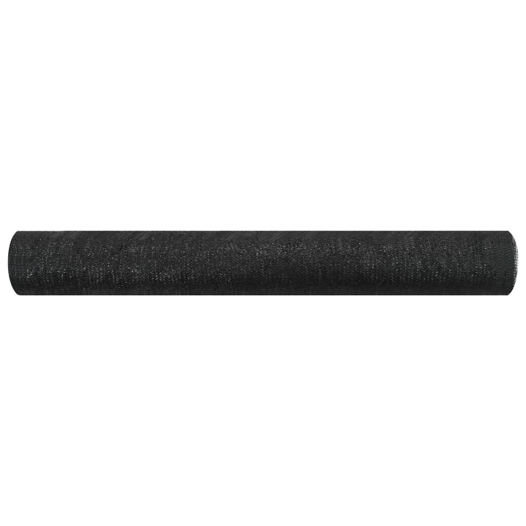 Privacy Net Black 1.8x50 m HDPE 75 g/m²