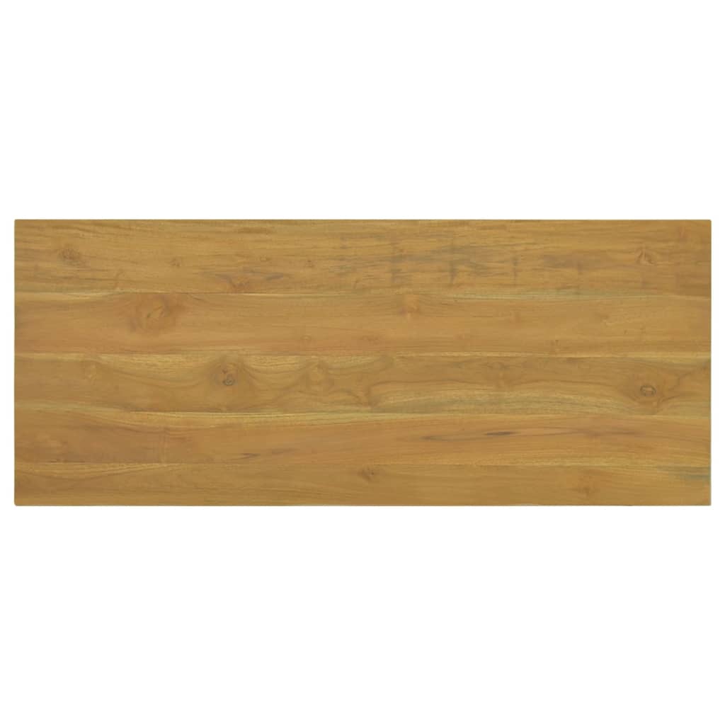 Wall-mounted Bathroom Cabinet 110x45x30 cm Solid Wood Teak