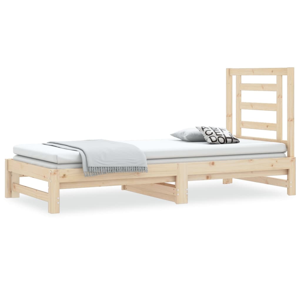 Pull-out Day Bed without Mattress 2x(90x190) cm