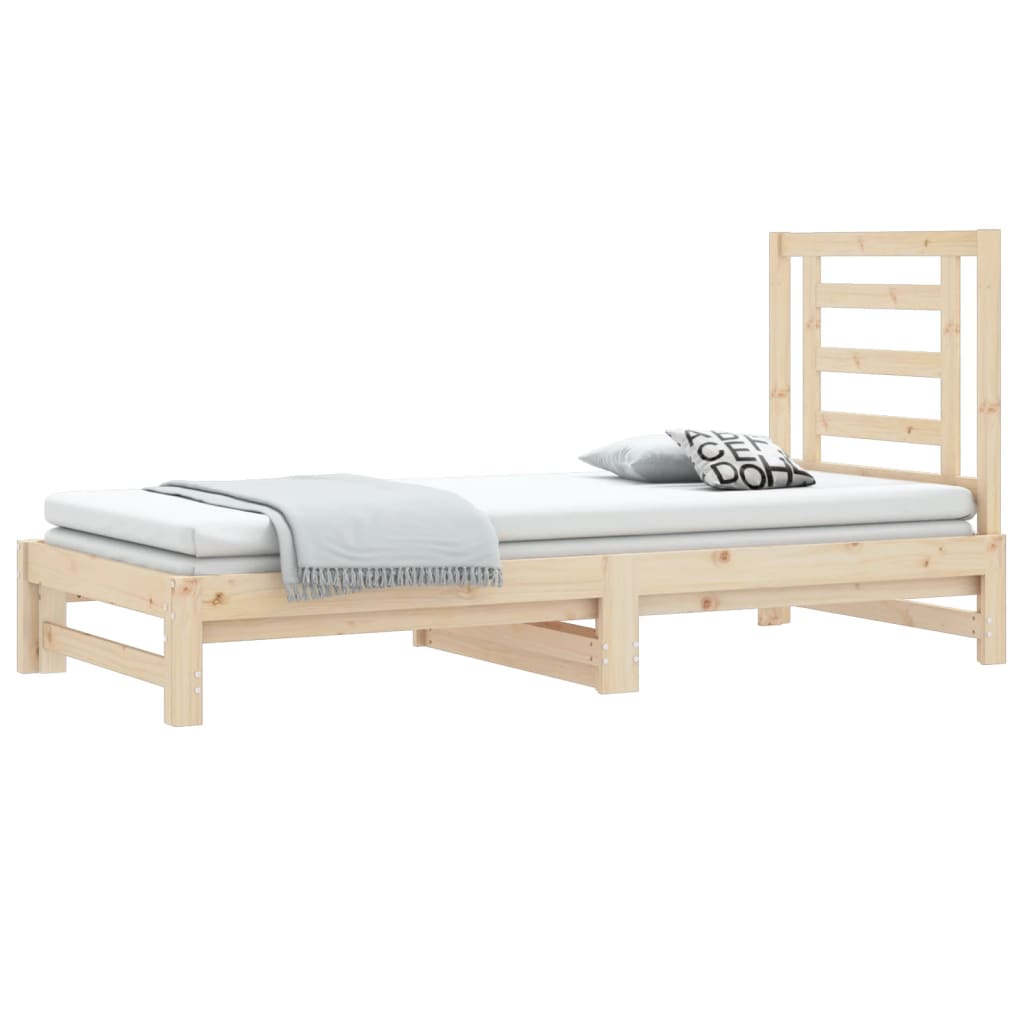 Pull-out Day Bed without Mattress 2x(90x190) cm