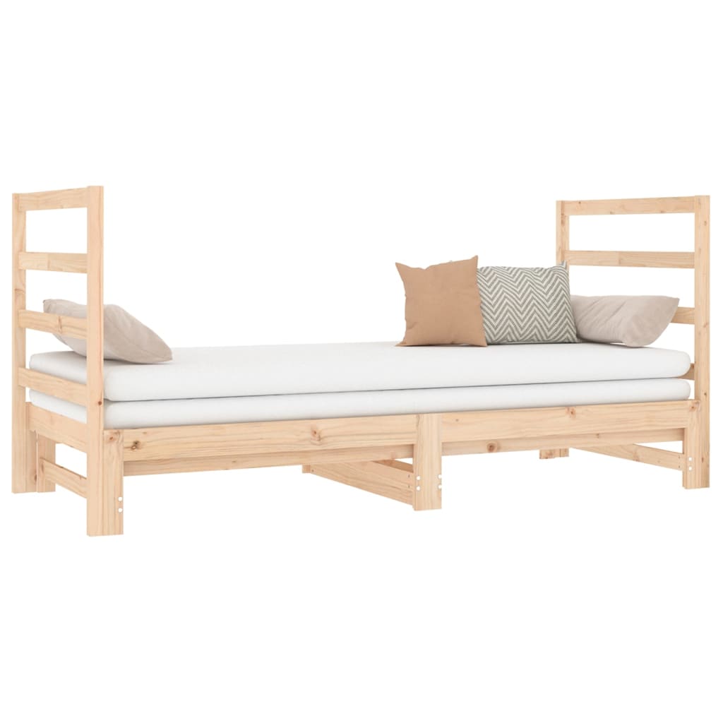 Pull-out Day Bed without Mattress 2x(90x190) cm