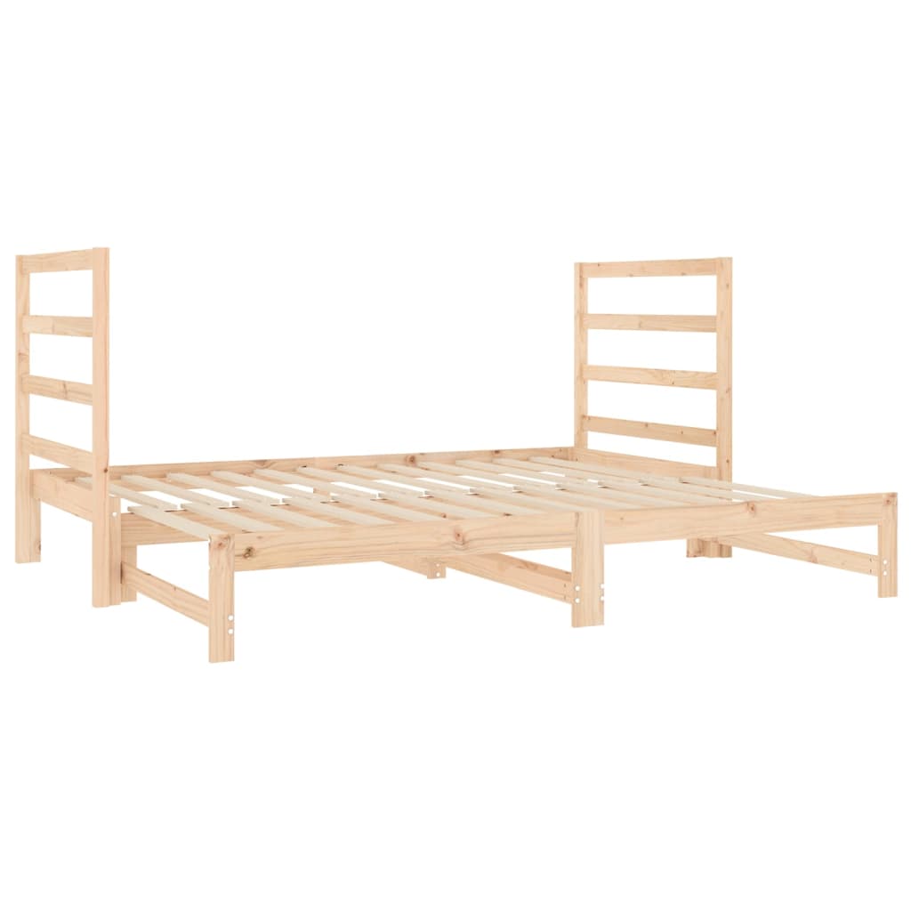 Pull-out Day Bed without Mattress 2x(90x190) cm