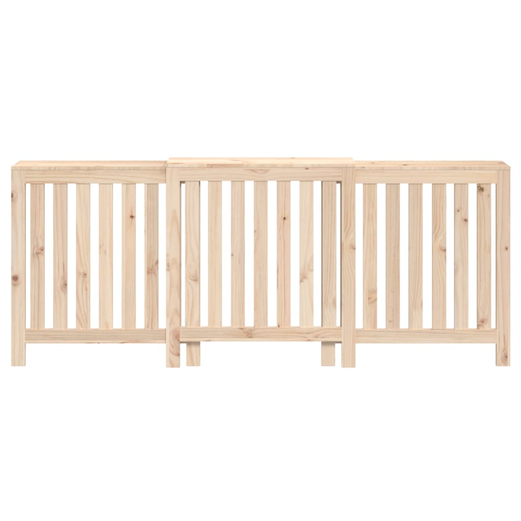 Radiator Cover 210x21x85 cm Solid Wood Pine