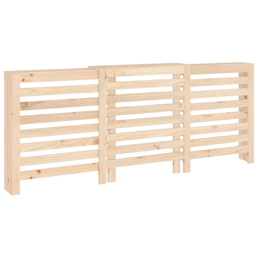 Radiator Cover 210x21x85 cm Solid Wood Pine