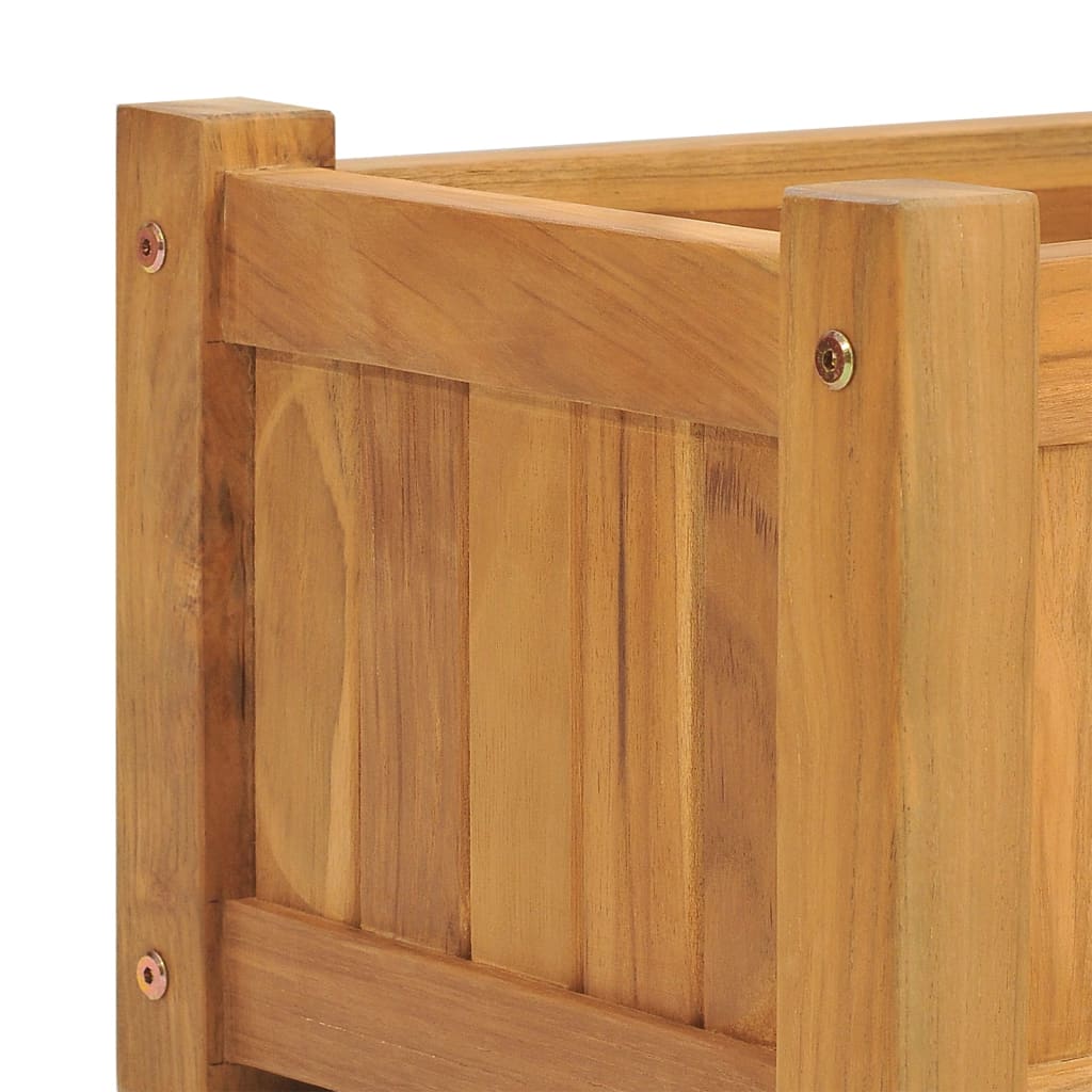 Raised Bed 150x30x25 cm Solid Wood Teak