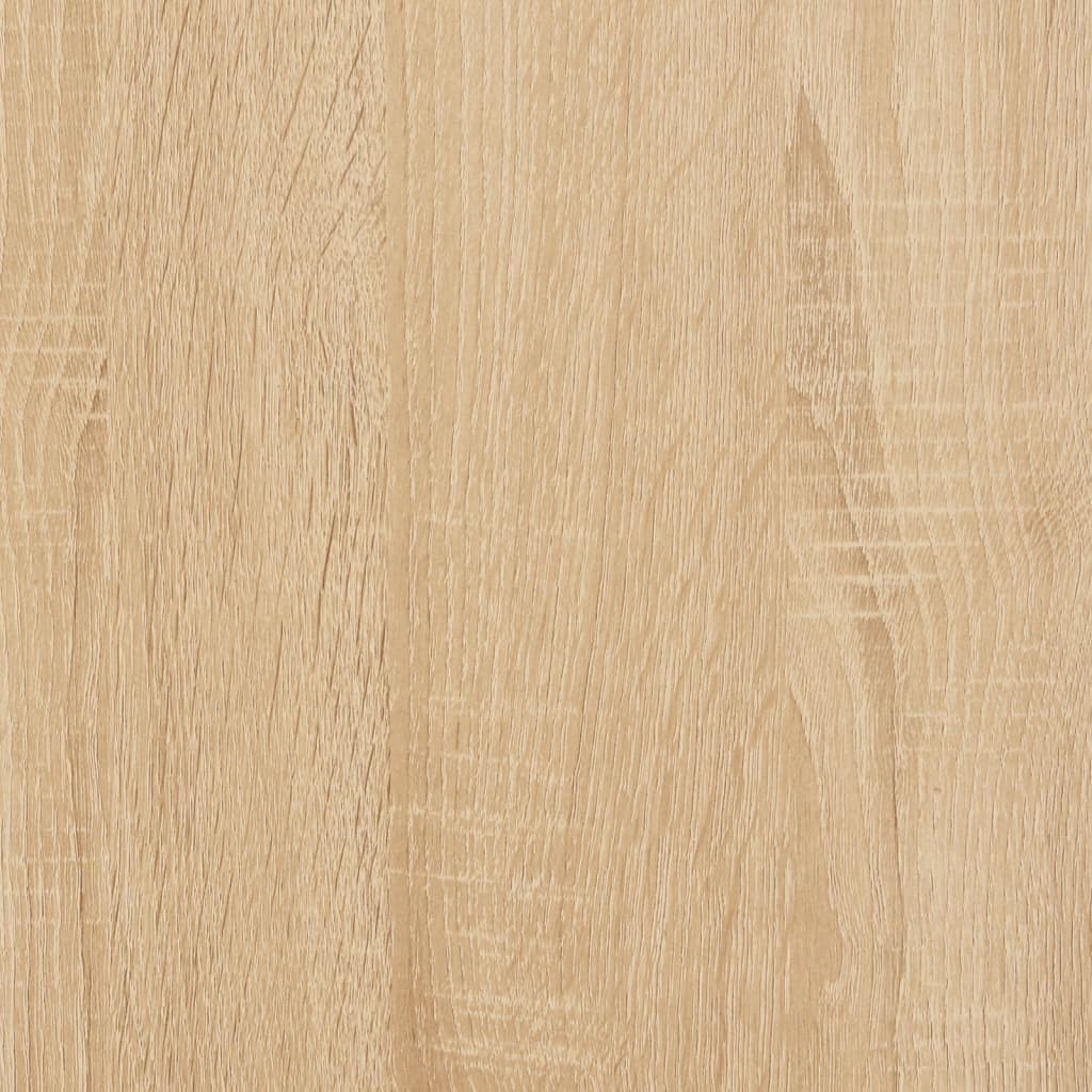 Record Cabinet Sonoma Oak 84.5x38x89 cm Engineered Wood