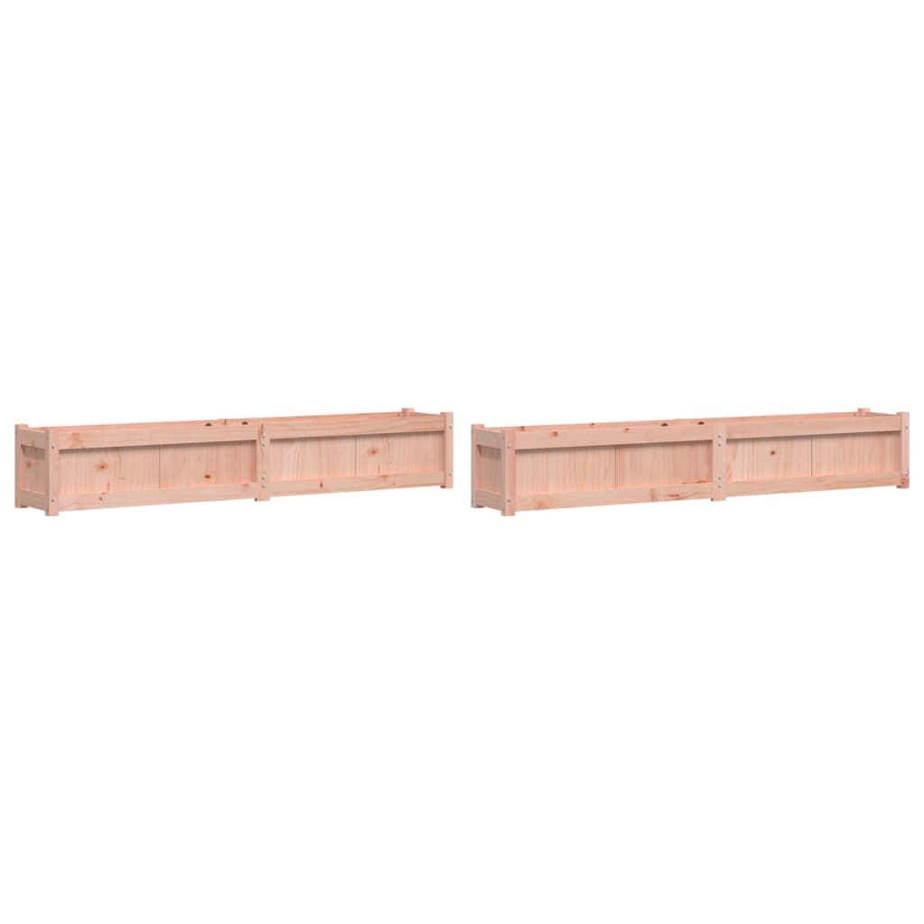 Garden Planters 2 pcs Solid Wood Douglas