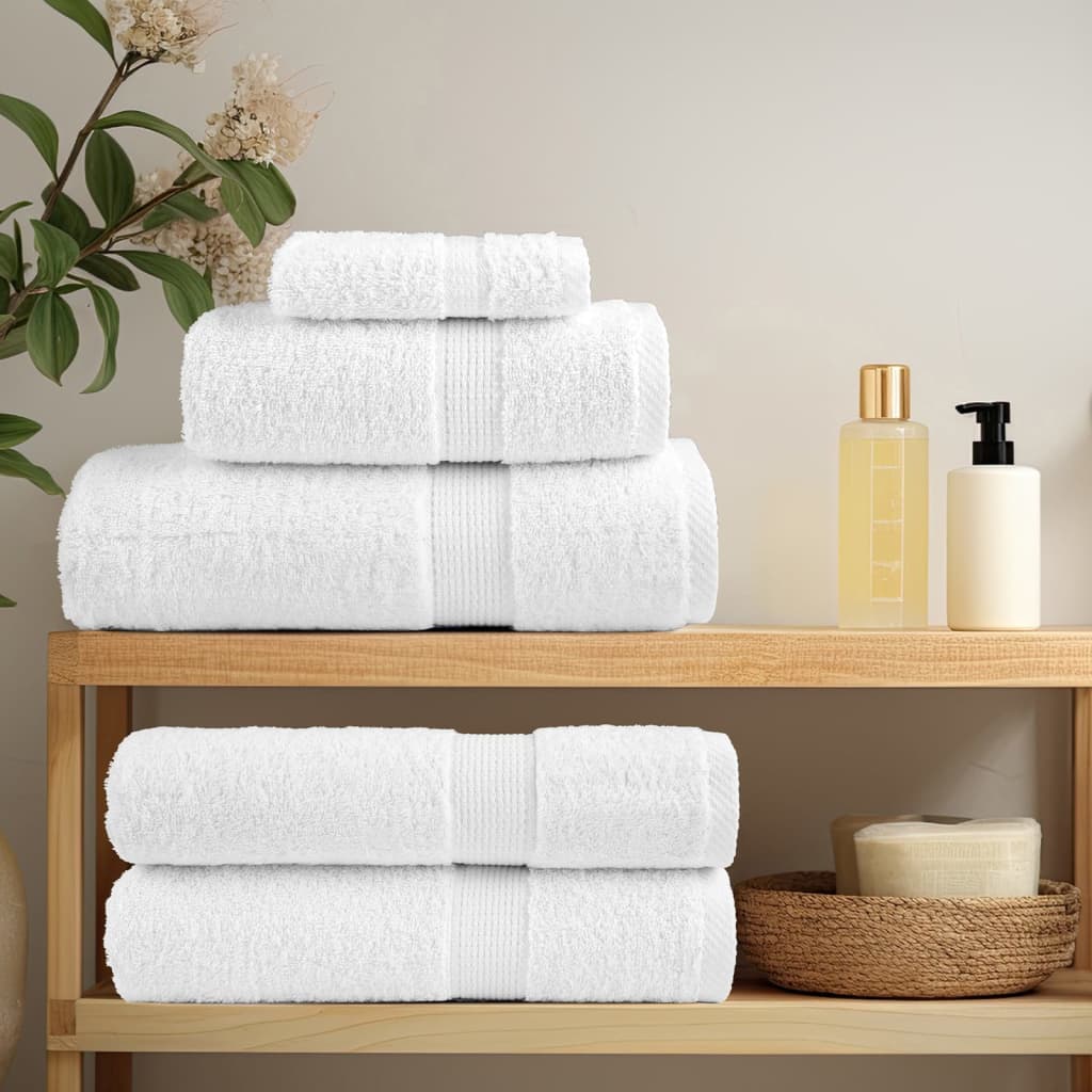 Premium Wash Towels SOLUND 4pcs White 30x30cm 600gsm