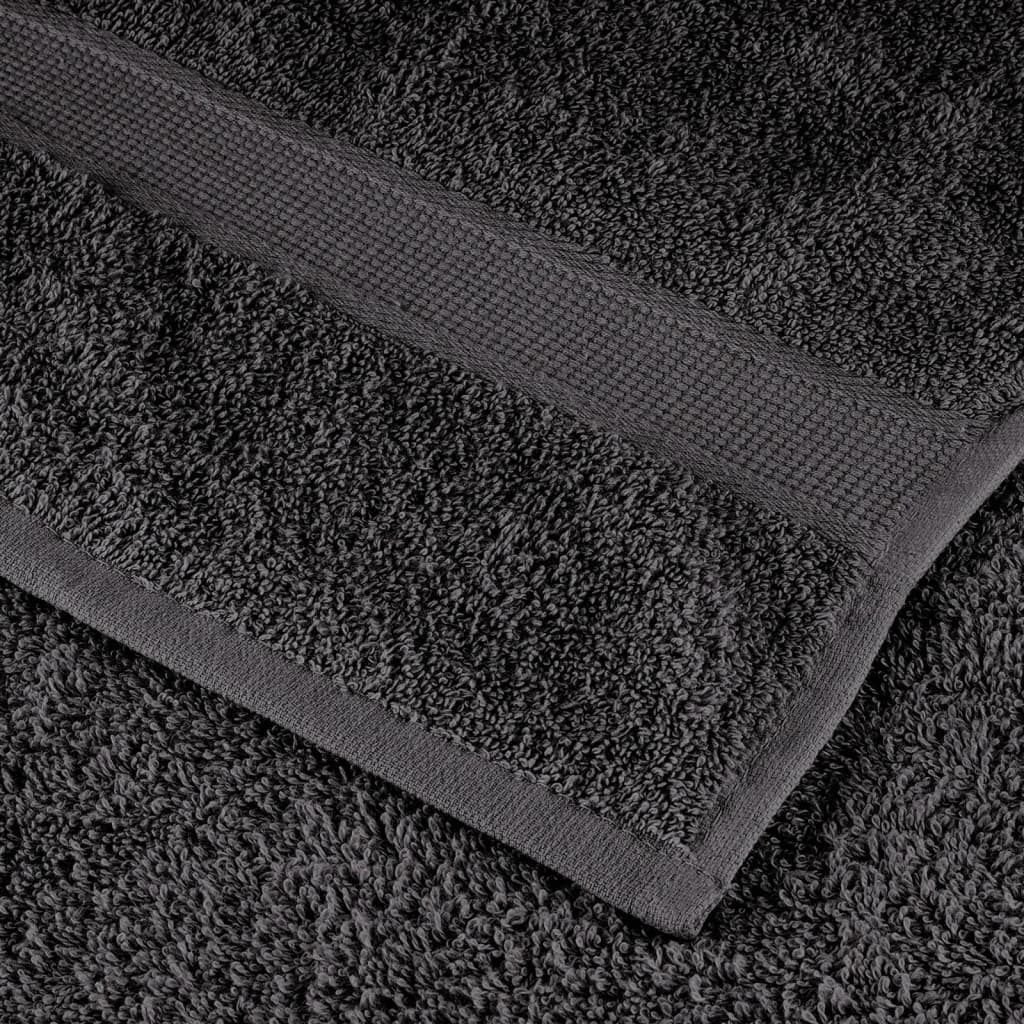 Premium Wash Towels SOLUND 50pcs Anthracite 30x30cm 600gsm