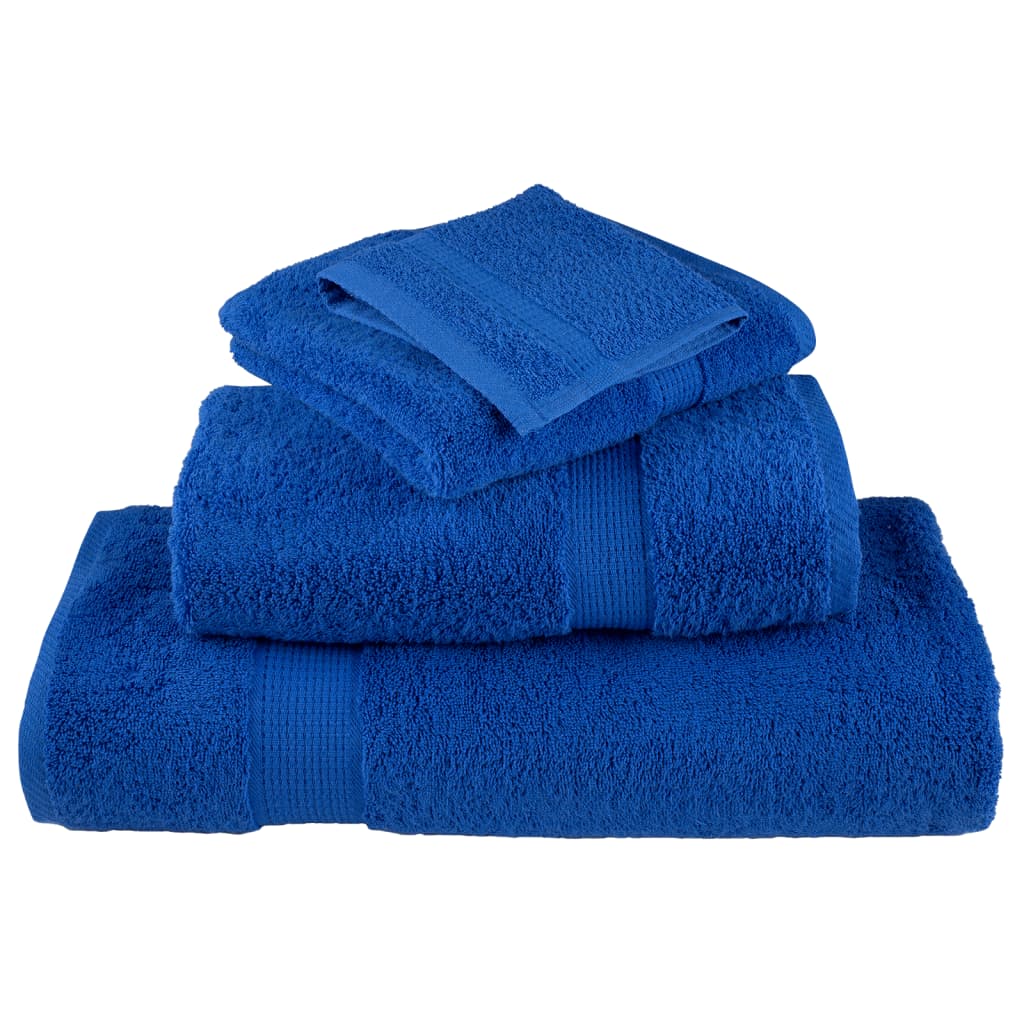 Premium Sauna Towels SOLUND 2pcs Blue 80x200cm 600gsm