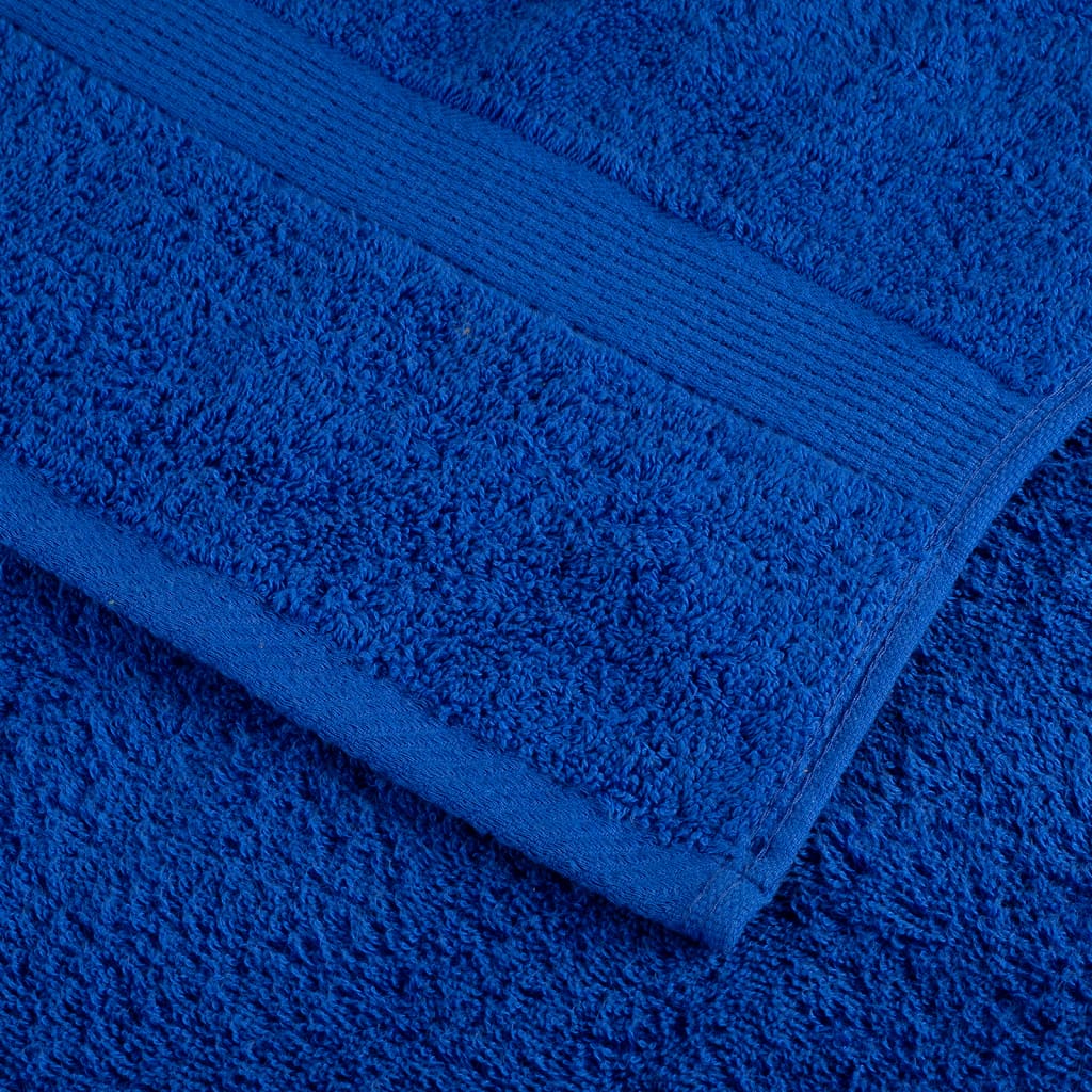 Premium Sauna Towels SOLUND 2pcs Blue 80x200cm 600gsm