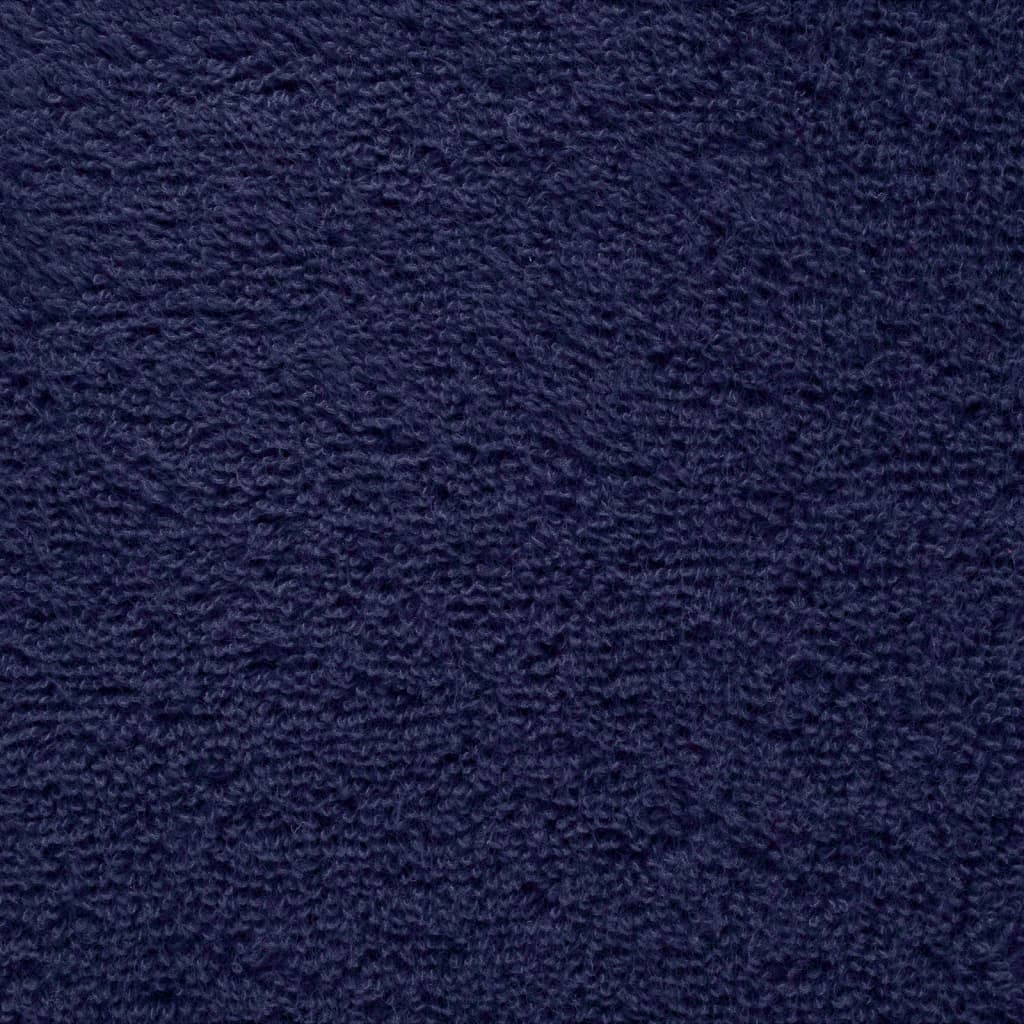 Premium Sauna Towels SOLUND 4pcs Navy Blue 80x200cm 600gsm