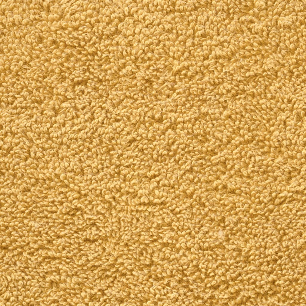 Premium Shower Towels SOLUND 10pcs Gold 70x140cm 600gsm