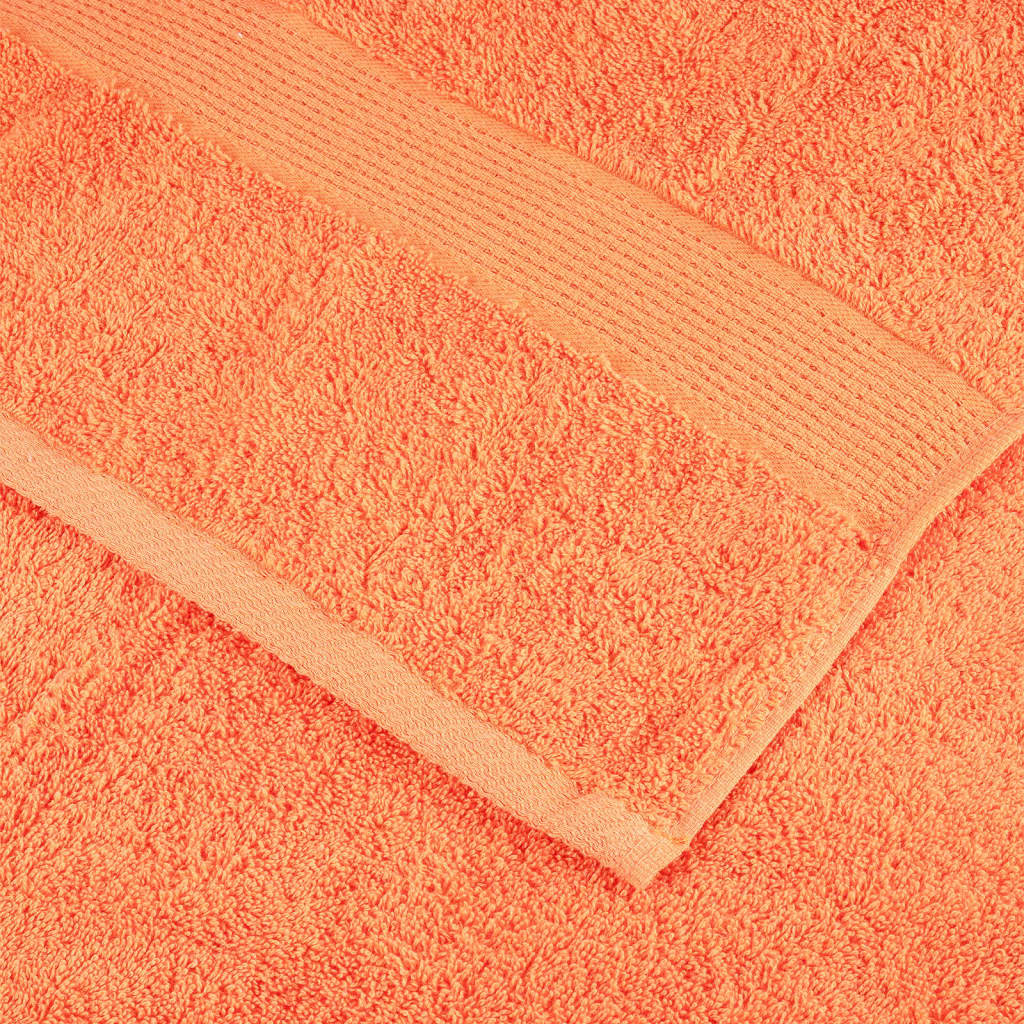 Premium Wash Towels SOLUND 2 pcs Orange 30x30 cm 600 gsm