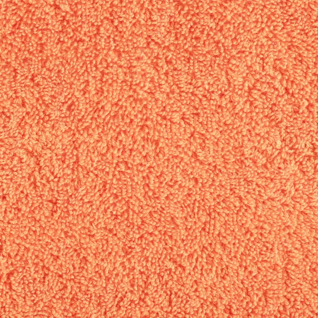 Premium Towels SOLUND 2 pcs Orange 100x200 cm 600 gsm
