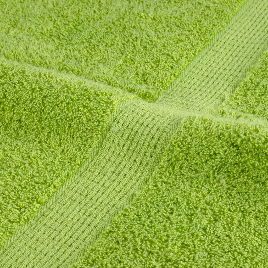 Premium Wash Towels SOLUND 4 pcs Apple Green 30x30 cm 600 gsm
