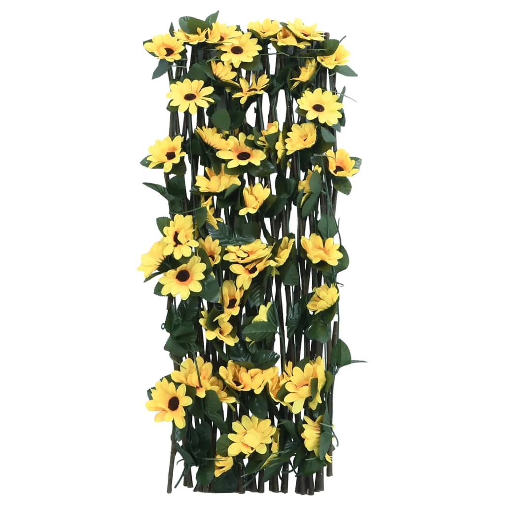 Artificial Ivy Trellis Expandable Yellow 180x60 cm