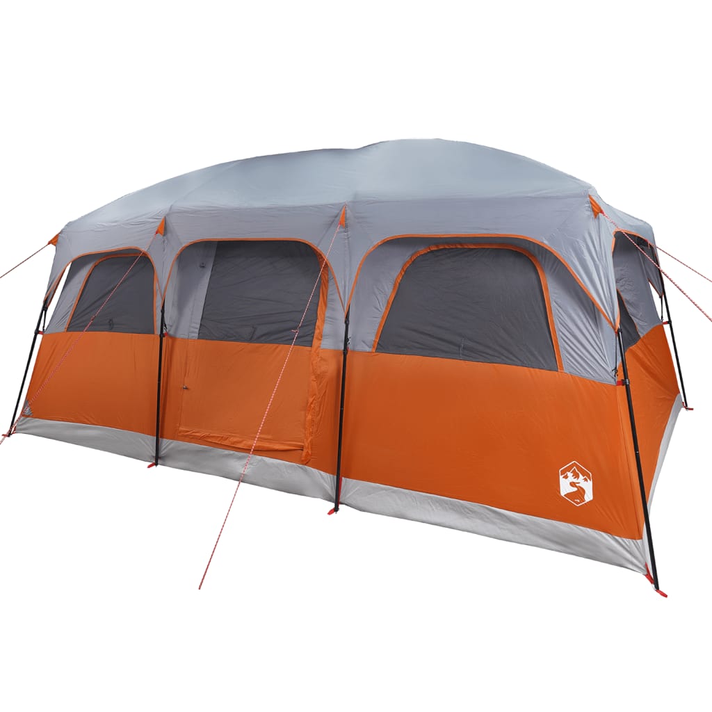 Family Tent Cabin 10-Person Grey Waterproof