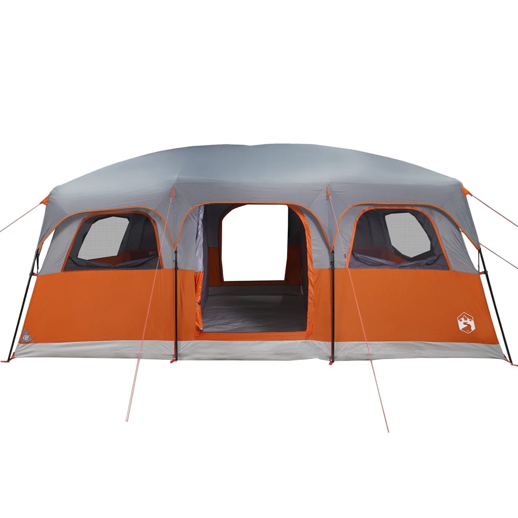 Family Tent Cabin 10-Person Grey Waterproof