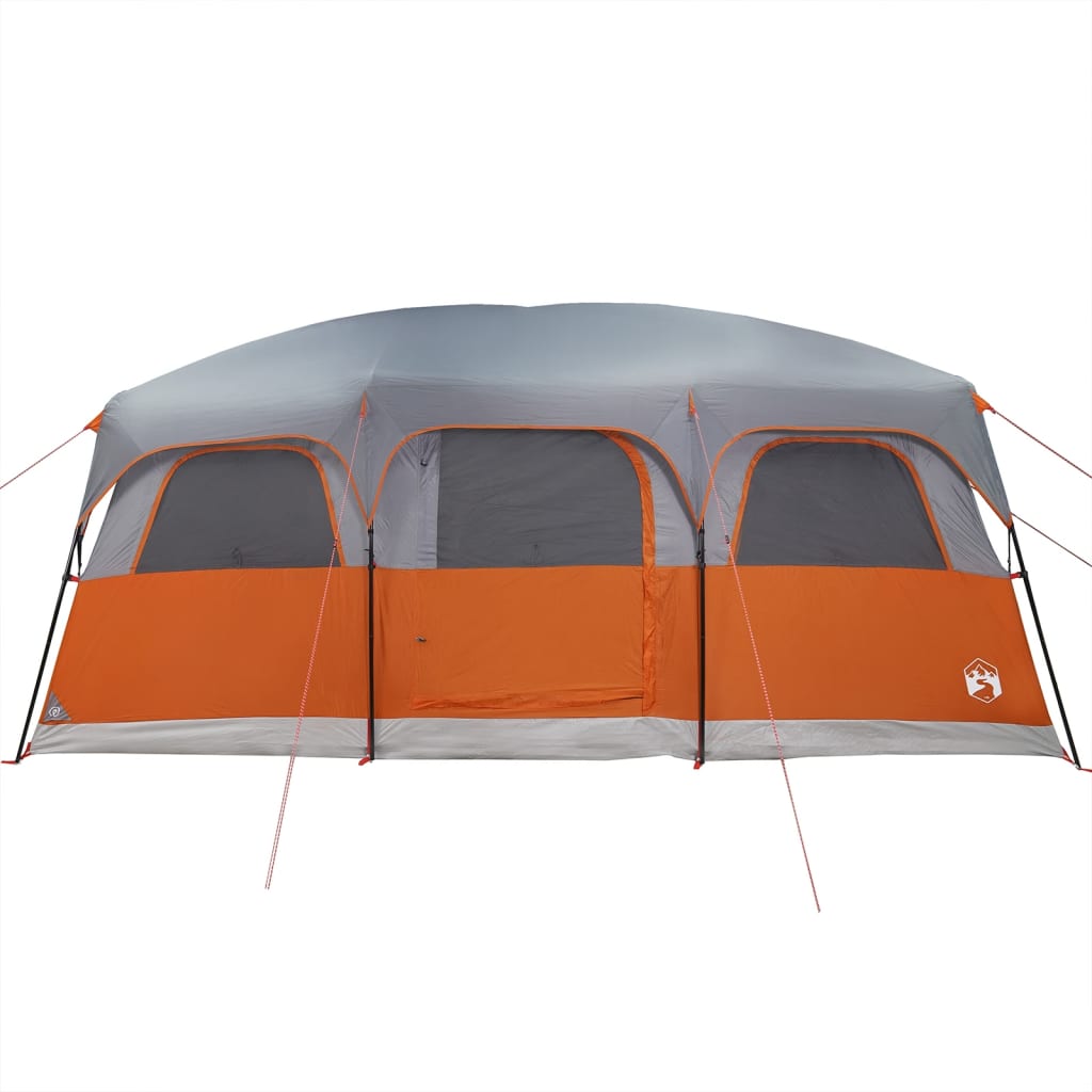 Family Tent Cabin 10-Person Grey Waterproof