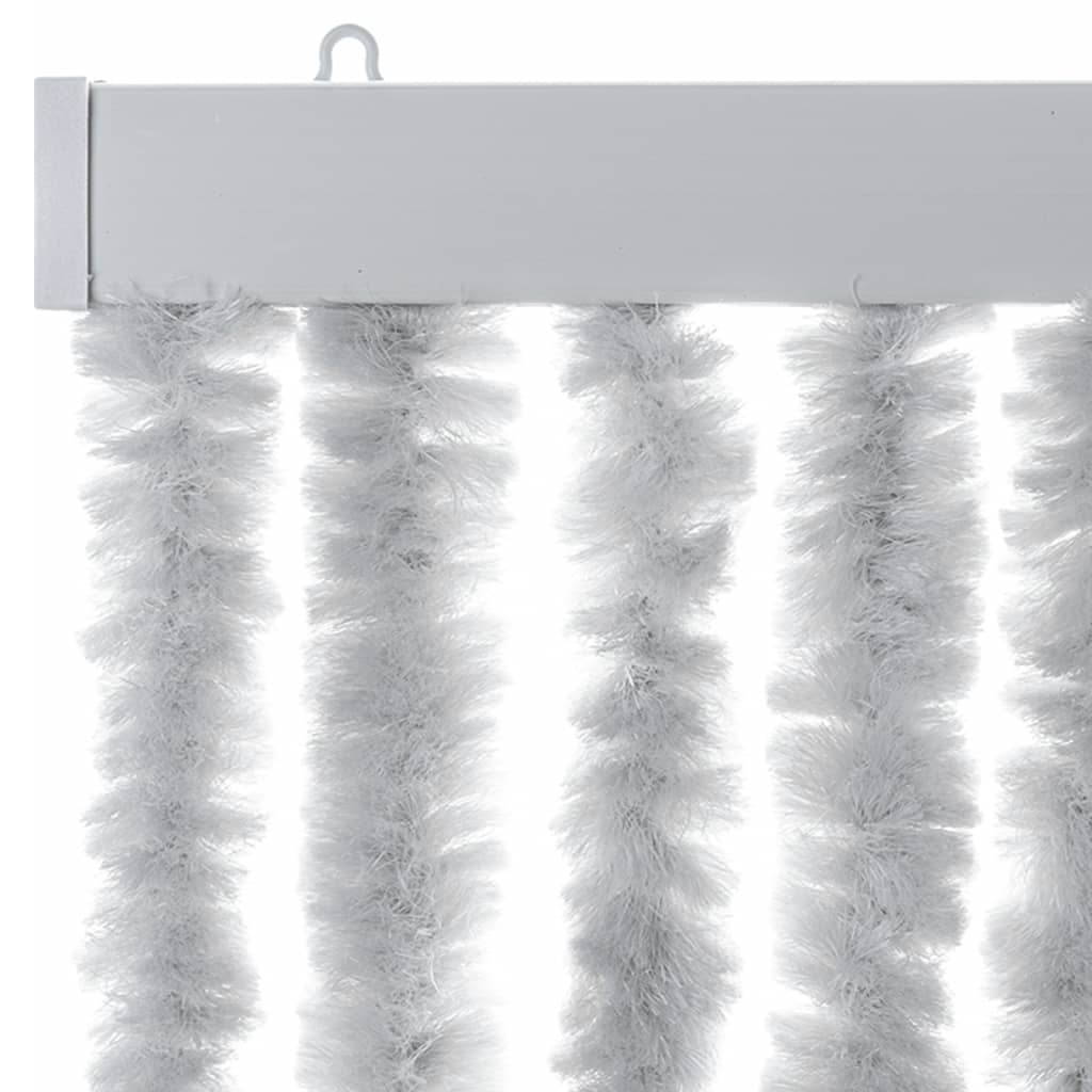 Fly Curtain Grey 100x200 cm Chenille
