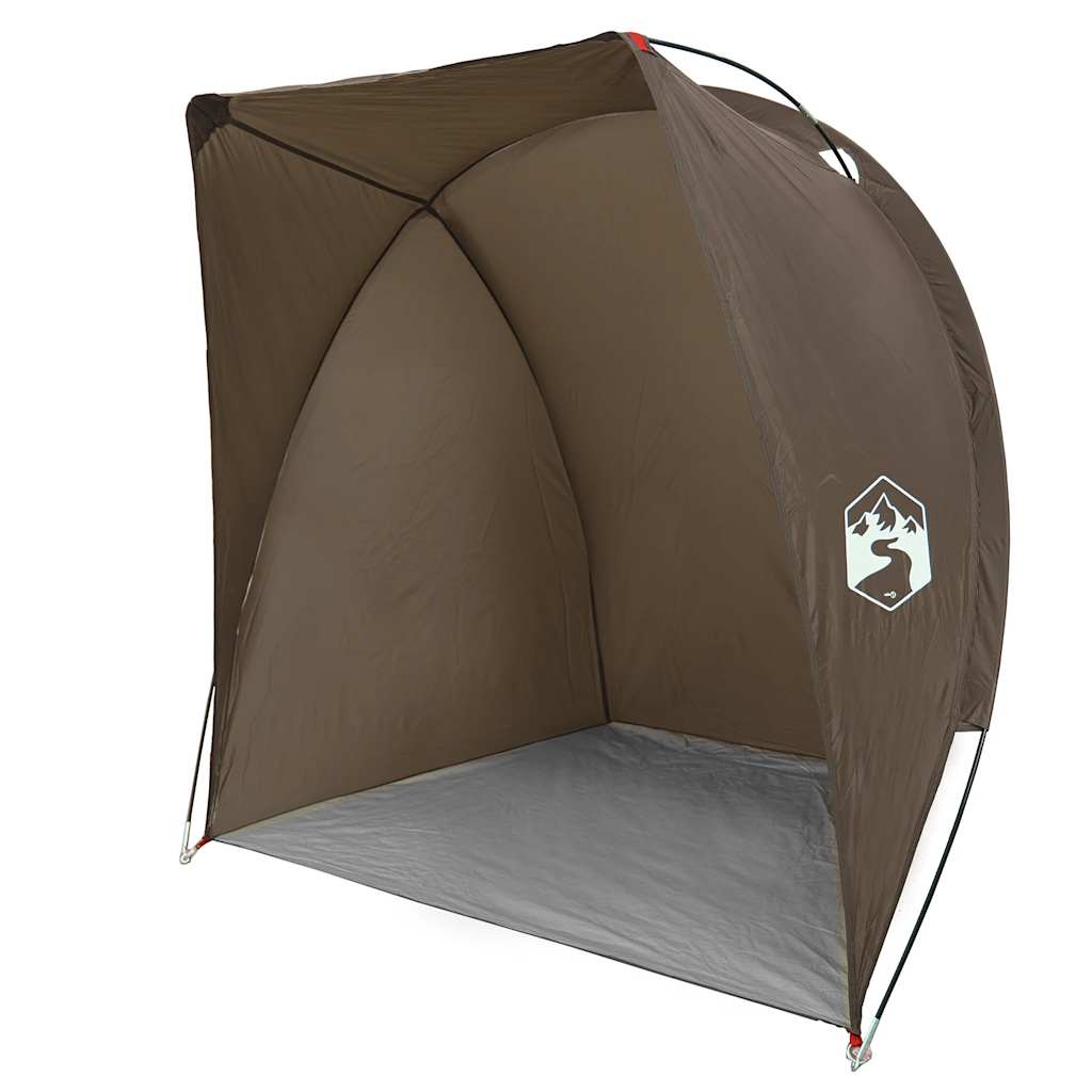 Fishing Tent Brown Waterproof