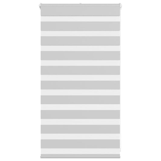 Zebra Blind Light Grey 70x100 cm Fabric Width 65.9 cm Polyester