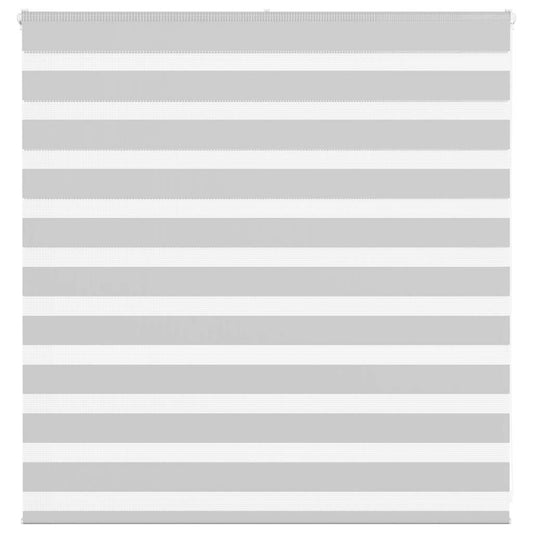 Zebra Blind Light Grey 145x100 cm Fabric Width 140.9 cm Polyester
