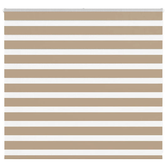 Zebra Blind Sand Brown 155x100 cm Fabric Width 150.9 cm Polyester