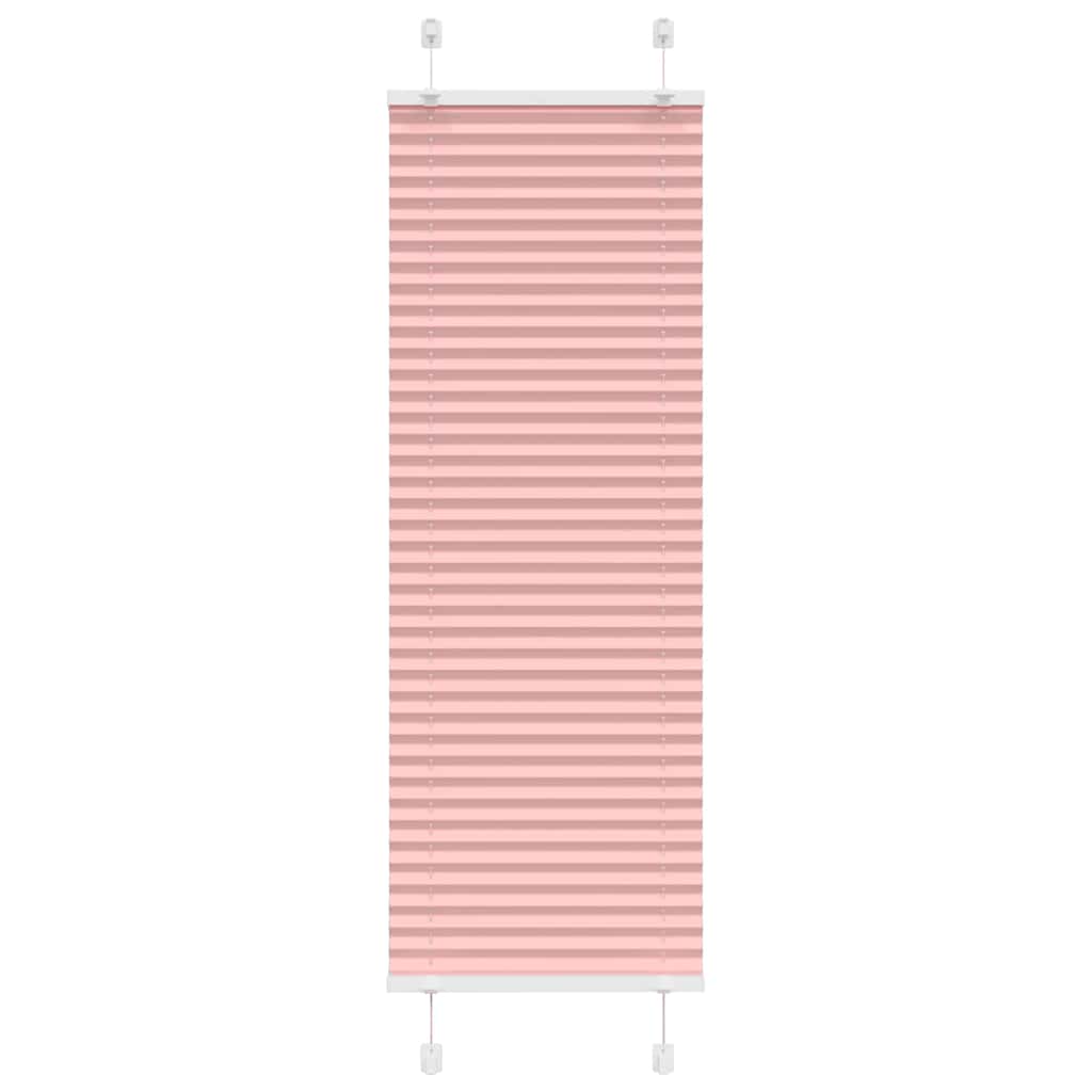 Pleated Blind Pink 45x150 cm Fabric Width 44.4 cm Polyester