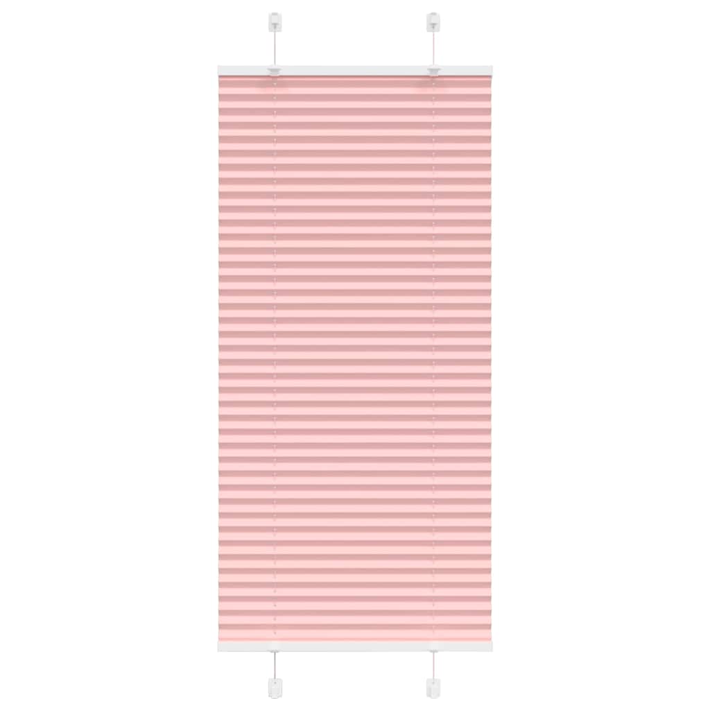 Pleated Blind Pink 60x150 cm Fabric Width 59.4 cm Polyester