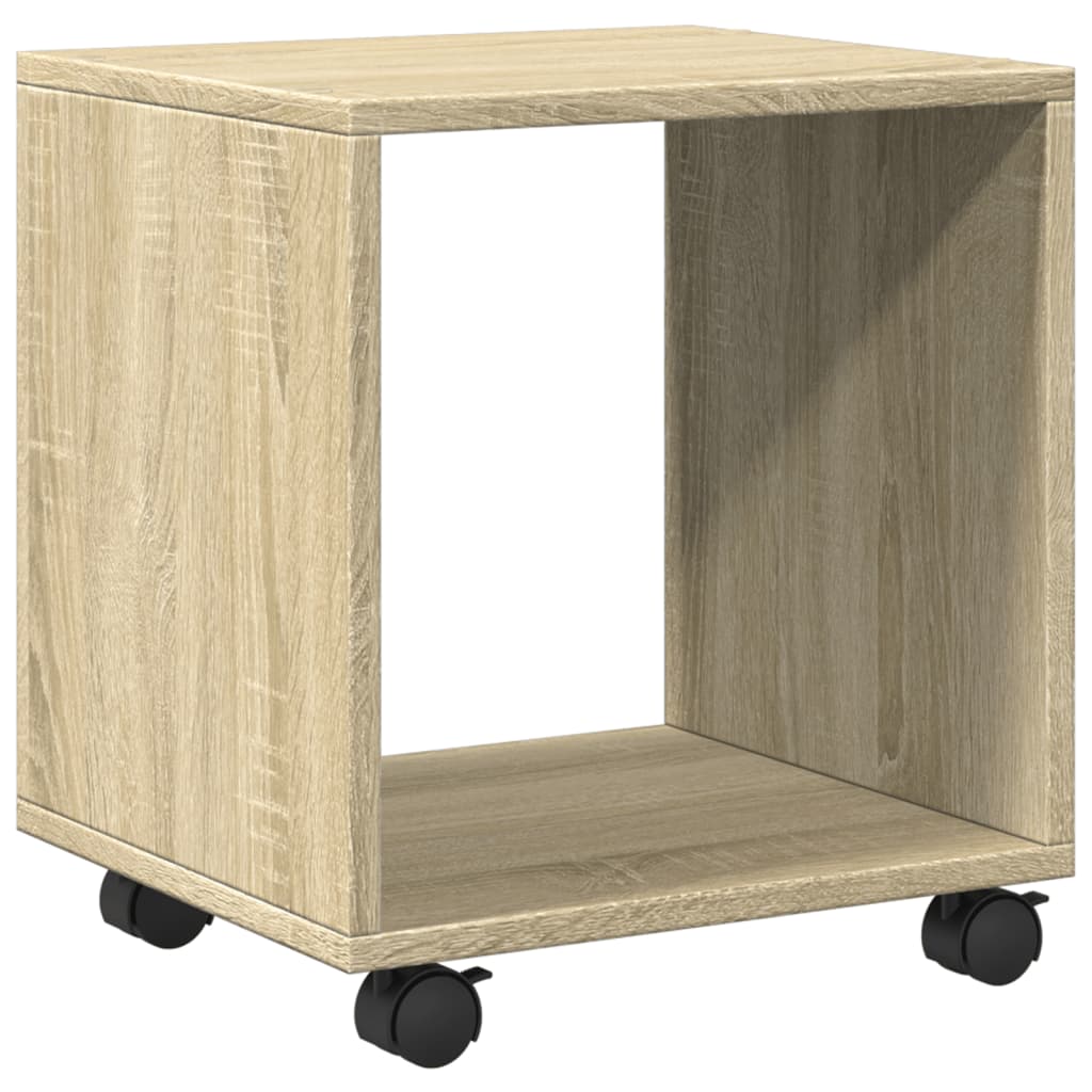 Rolling Cabinet Sonoma Oak 37x33x42.5 cm Engineered Wood