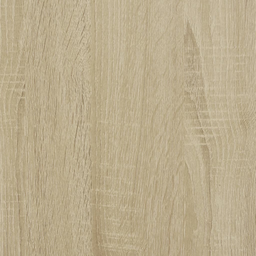 Rolling Cabinet Sonoma Oak 37x33x42.5 cm Engineered Wood